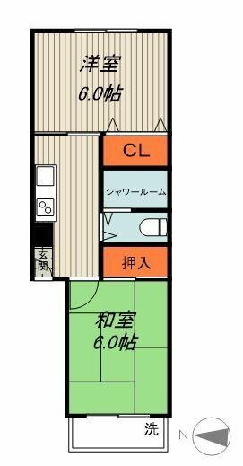 麻布ローヤルコーポの間取り