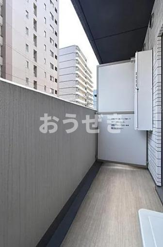 クオリタス江東佐賀のバルコニー