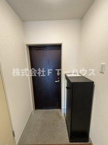 サンパレスＣＡ田中の玄関