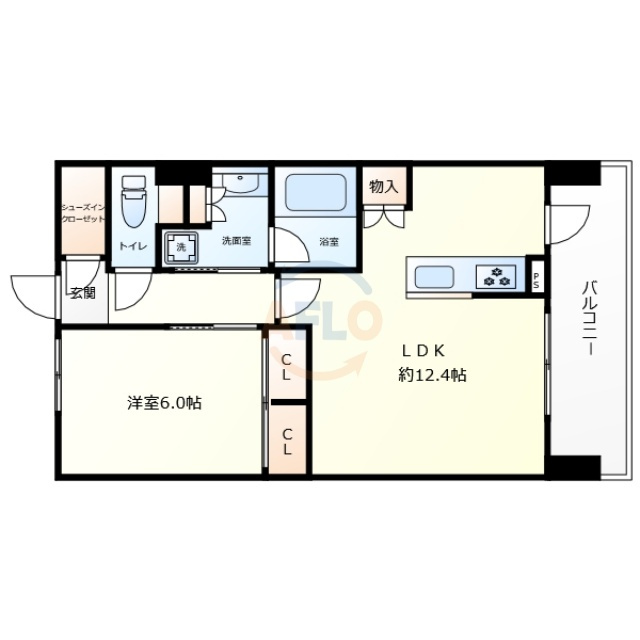 ジオ新町レジデンス　堀江小学校の間取り|ジオ新町レジデンス　間取り
