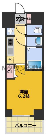 【間取り】 | プレリス上前津ノヴェル | 間取りです。