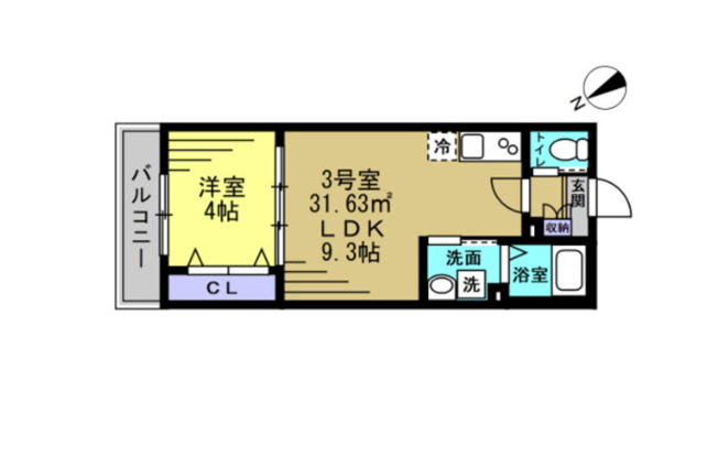 【間取り】 | レアリゼ松戸