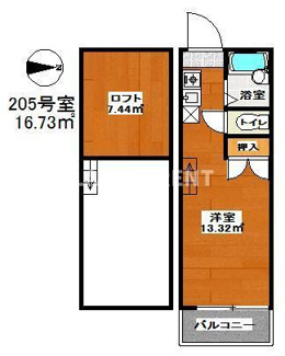 【間取り】 | マキシム空港前Ⅲ