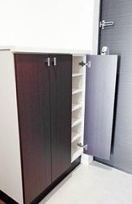 イーストコア曳舟一番館の玄関|シンプルで使いやすい玄関です