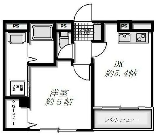 武蔵関パークマンション2の間取り