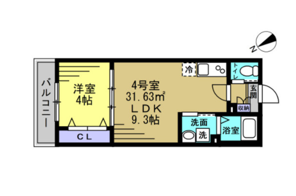 【間取り】 | レアリゼ松戸