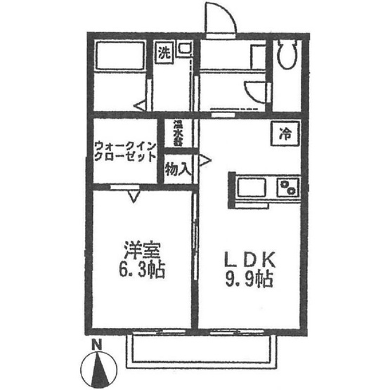 【間取り】 | ジャスティス2（ジャスティスツー）