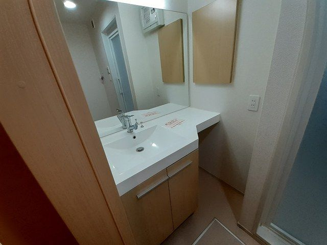 ラルーチェの洗面所