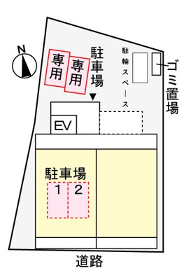 【区画図】 | メゾン　Ｓｈｉｎｋａ