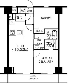【間取り】 | Ｓ−ＦＯＲＴ船橋塚田 | 間取りです。