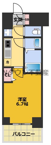 【間取り】 | プレリス上前津ノヴェル | 間取りです。