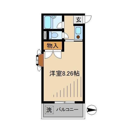 【間取り】 | レジデンスクロスⅡ