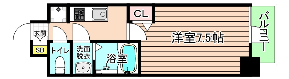 アドバンス北大阪フィーノの間取り