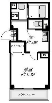 武蔵関パークマンション2の間取り