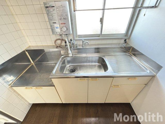 ビレッジハウス草部4号棟のキッチン