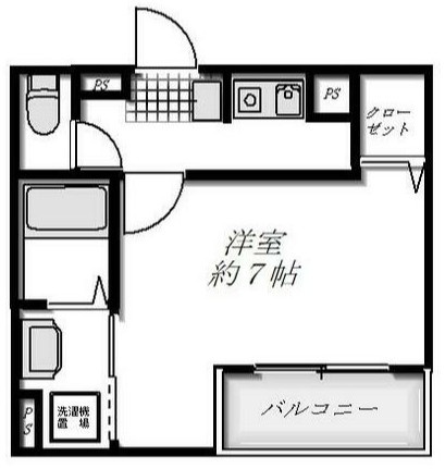 武蔵関パークマンション2の間取り