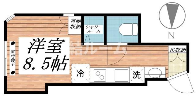 豊島区高松２丁目のアパートの間取り