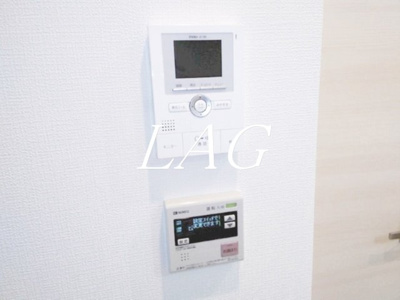 【セキュリティ】 | プレジール飛田給 | モニター付きインターフォンです。