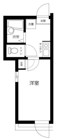 サザンロード北千住の間取り|間取りです。