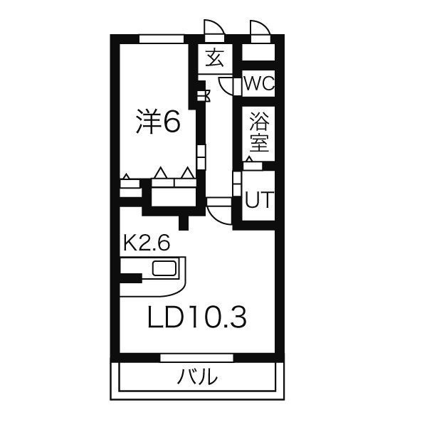 キャトル・セゾンⅡ　　刈谷市近郊の賃貸ならクラスホーム刈谷店の間取り