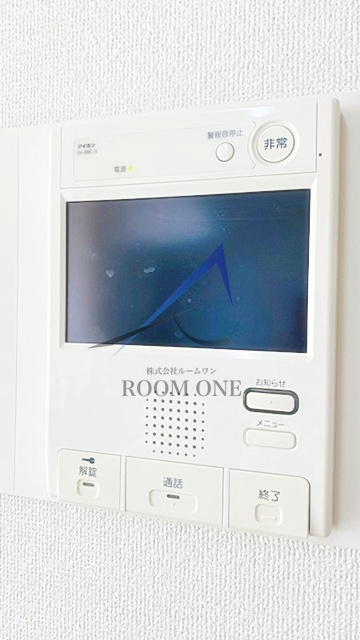 ロワール鶴見中央  のセキュリティ|モニター付きインターホンです。