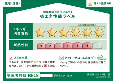【省エネ性能ラベル】 | ＨＥＢＥＬ　ＭＡＩＳＯＮ　Ｆｅｌｉｚ