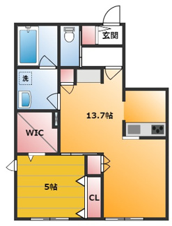 【間取り】 | ＨＥＢＥＬ　ＭＡＩＳＯＮ　Ｆｅｌｉｚ