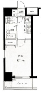 【間取り】 | メインステージ茅場町 | 間取りです。