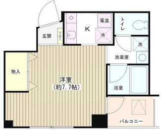 【間取り】 | ＴＫＲ神田多町 | 間取りです。