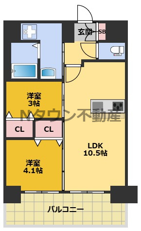 【間取り】 | プレリス上前津ノヴェル | 間取りです。