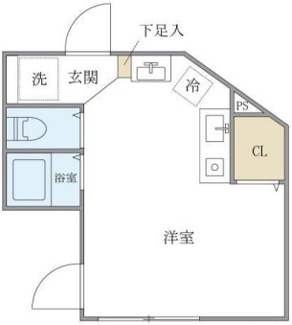 【間取り】 | ＫｅｙＬｉｎｋ北馬込 | 間取りです。