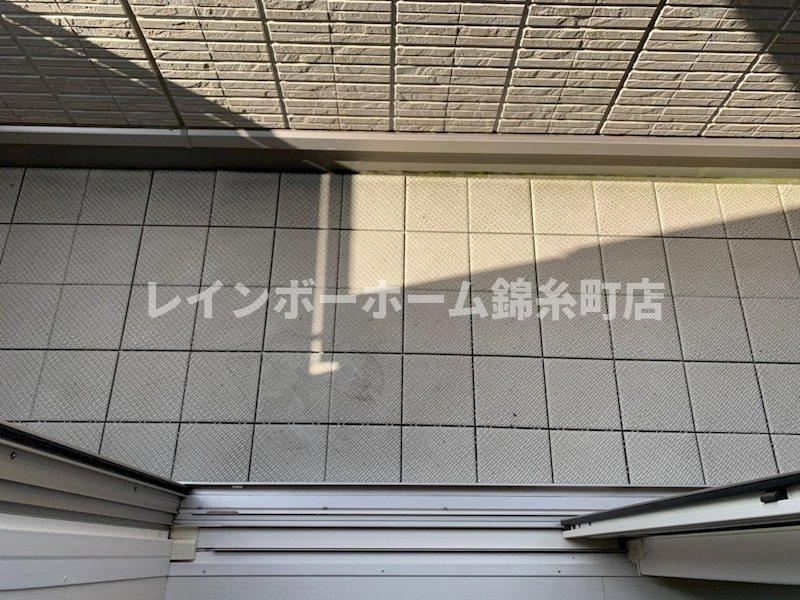 グランテラス稲毛のバルコニー