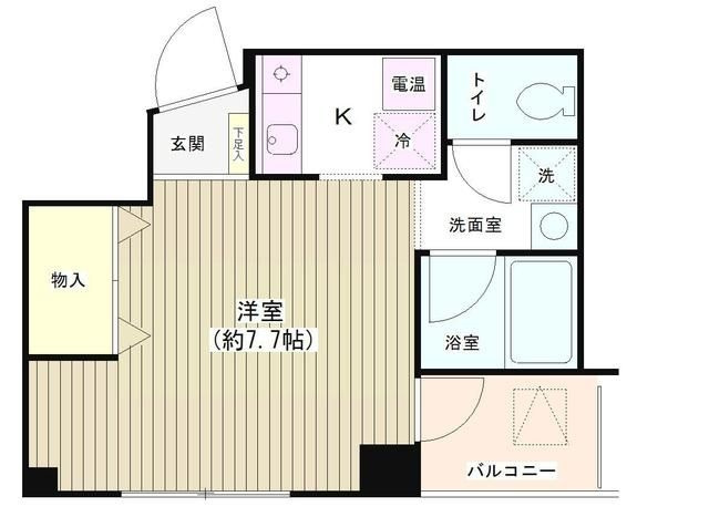 ＴＫＲ神田多町の間取り|間取りです。