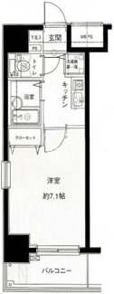 【間取り】 | メインステージ茅場町