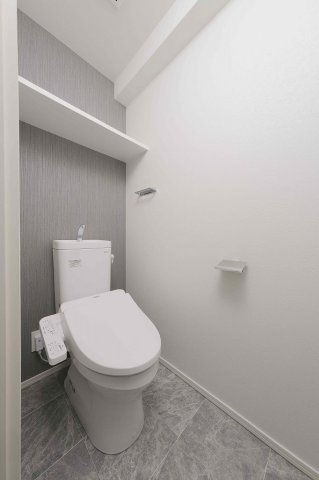 新品家具付きマンション港2(KaGood福岡)のトイレ