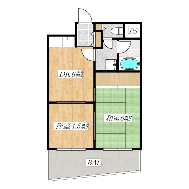 シャインビレッジ吉岡の間取り|間取りです☆