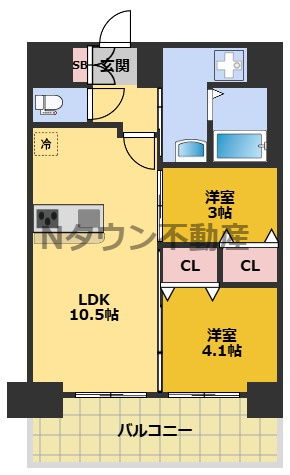 【間取り】 | プレリス上前津ノヴェル | 間取りです。