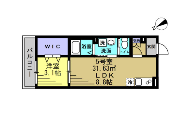 【間取り】 | レアリゼ松戸