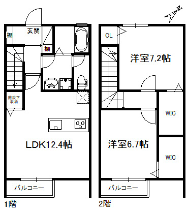 【間取り】 | VILLA　COHANZ