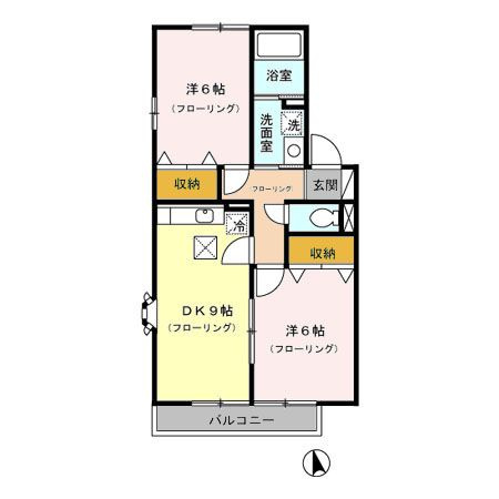 【間取り】 | クレスト12(クレストワンツー)
