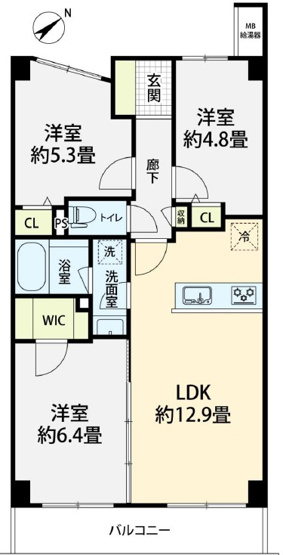 【間取り】 | モアステージ新浦安