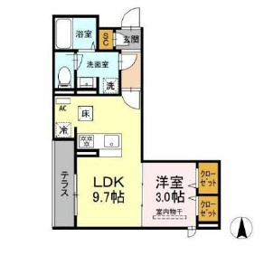 ネオアイリス大森の間取り