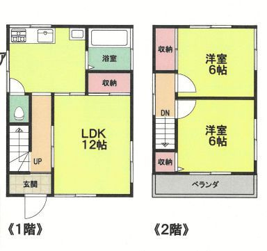 大島８丁目戸建の間取り