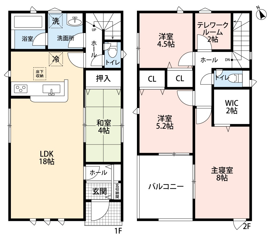 小牧市藤島２丁目　新築戸建　１号棟