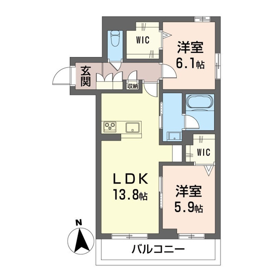 【間取り】 | ロサミア