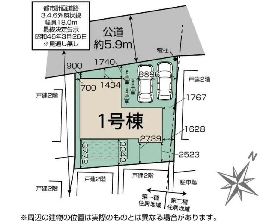【区画図】