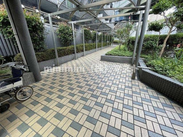おおきに大阪天満サニーアパートメントのロビー