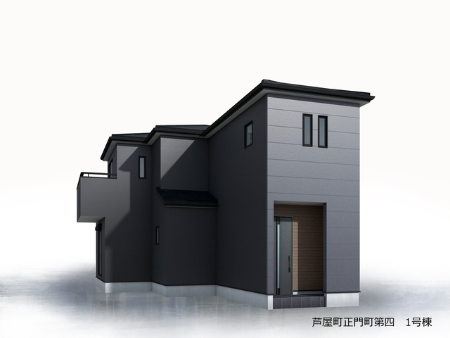 リーブルガーデン芦屋町正門町第四の外観パース