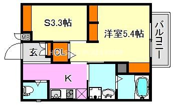 エヌエムキャラントドゥの間取り