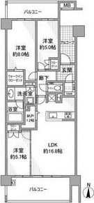 【間取り】 | グランドメゾン汐路